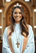 The Radiant Priestess: Embodying Peace