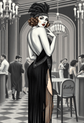 Glamorous Gatsby Gal