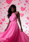 Eternal Romance: A Vision in Valentine's Elegance