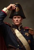 Majestic Warrior's Timeless Gaze