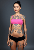 Captivating Colors: Female Tattoo Beauty