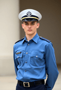 Stalwart Veteran: A Man in Dress Blues