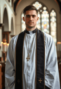 Serenity in Spirituality: A Divine Priest