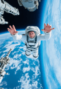 Orbital Grace: Capturing the Majesty of Space Travel