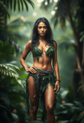 Jungle Mystique: The Empowered Huntress