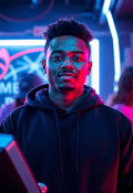 Electrifying Gamer Glow