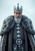 Majestic Arctic King: Ruler of Frost
