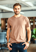 Stylish Male Founder in Creative Hub