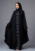 Timeless Beauty in a Classic Abaya