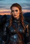 Elegance in Viking Armor
