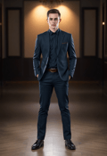 The Dapper Gentleman: Full Body Glamour Shot