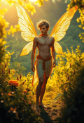 Sunlit Faerie of the Glades