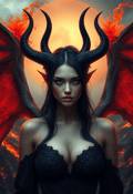 The Ember-Winged Sorceress