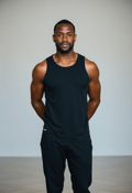 Dynamic Focus: Male Instructor in Mindful Meditation