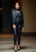 Elegant Edge: The Fierce Kpop Fashionista