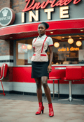 Authentic Look Inside a 1950s Diner