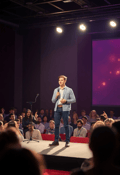 Voices of the New Age: Enthusiastic Youth Speaker