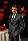 Gentleman's Charm: A Valentine Fashion Ode