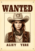 Infamous Cattle Rustler Wanted