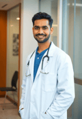 Approachable Indian Male Doctor Headshot