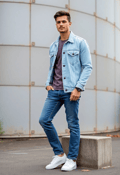 Timeless Touch: Effortless Denim Vibe