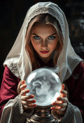 The Clairvoyant's Whisper: A Moment in Time