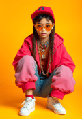 Vibrant Visionary: Rapper Extraordinaire