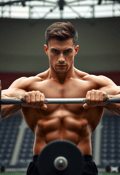 The Iron-Willed Weightlifter: Showing Resilience and Power