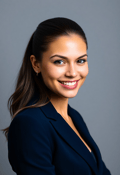 Confident Young Professional with Intense Gaze