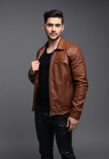 Edgy Elegance: The Leather Look