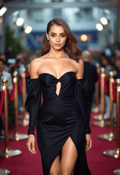 Dazzling Diva in a Bold Fashion Statement