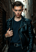 Dark Rebel: The Gothic Man in Urban Shadows