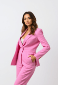 Grace in Pink: Sophisticated Female Silhouette
