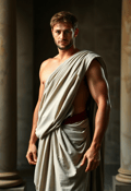 Power and Poise: Masculine Caesar Manifest