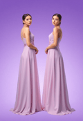 Double Grace: Female Twins in Evening Gowns