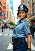 Noble Guardian in Urban Streets