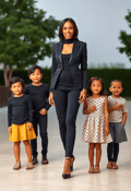 Elegant Mom with a Modern Touch