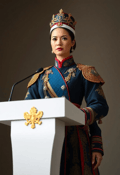 Command's Echo: A Female Figure of Authority