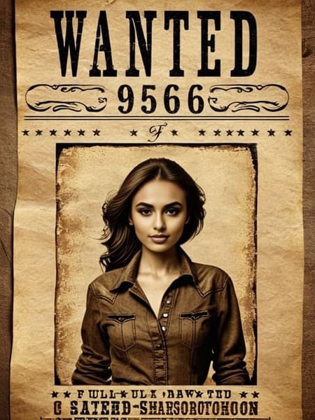 Original Wanted Poster