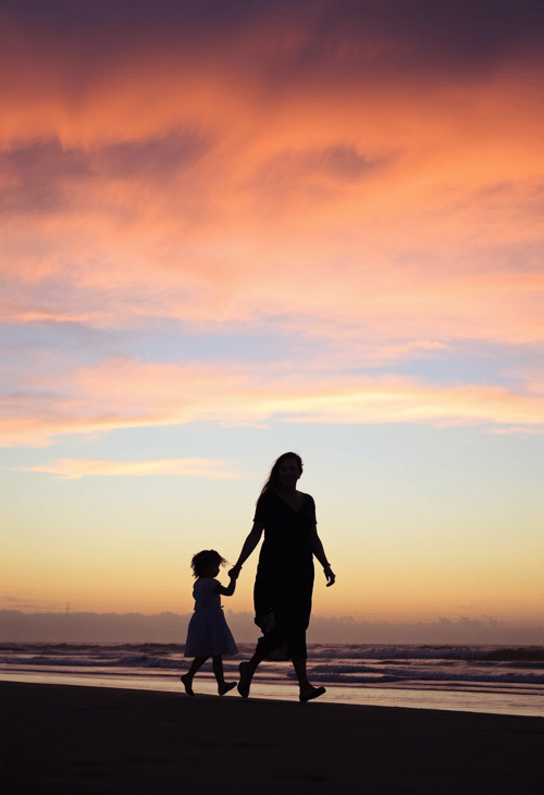Sunset Stroll: A Mother's Day Walk