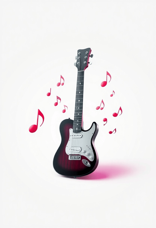 Acoustic Reflections: Minimalist Album Cover Art