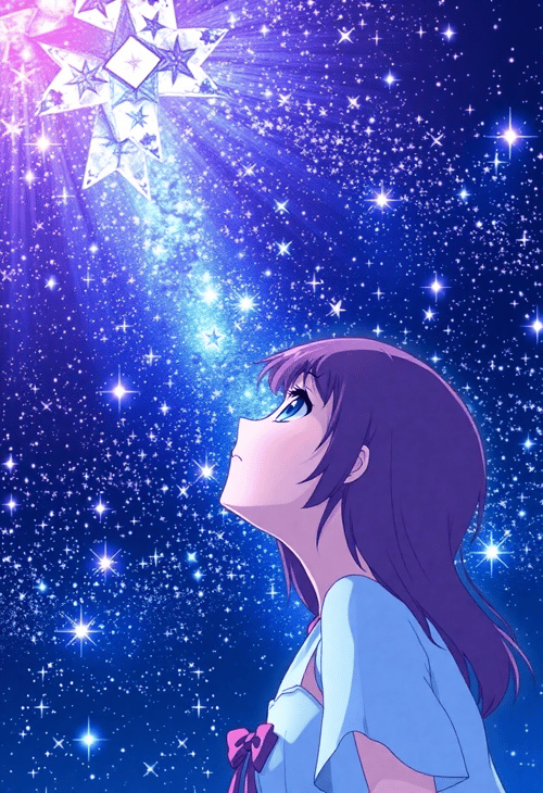 Starry Night Reflection: Midnight Connections