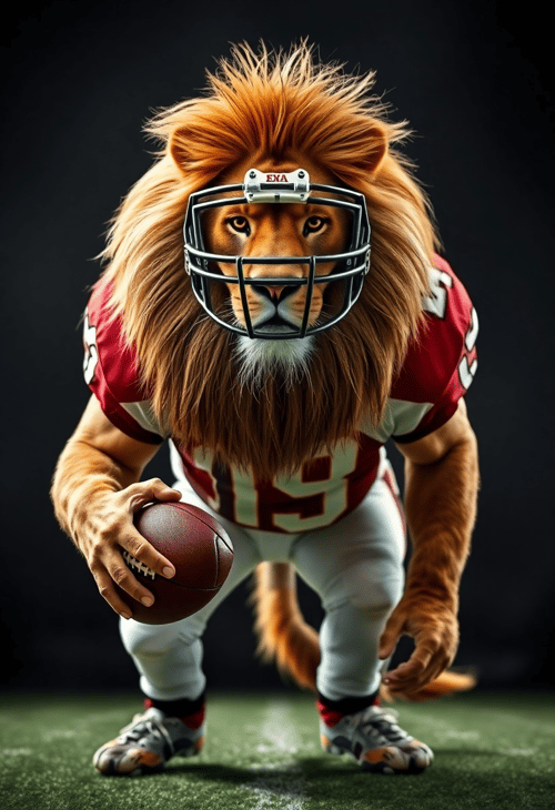 The Roaring Lion Quarterback