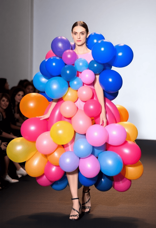 Balloon Dress Extravaganza