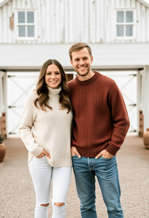Rustic Romance: Harmonized in Earth Tones