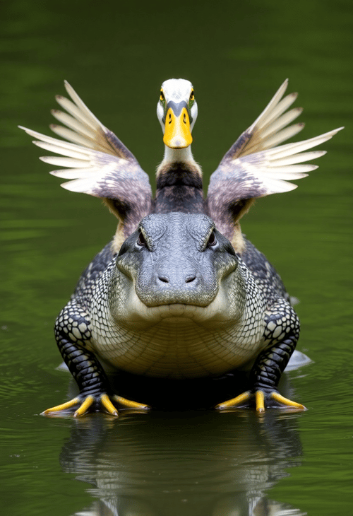 Crocoduck: Quacks with a Bite