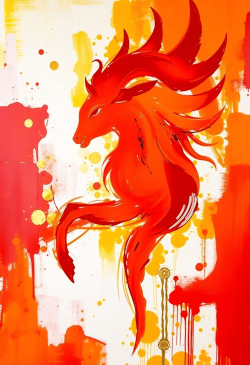 The Bold Colors of Aries