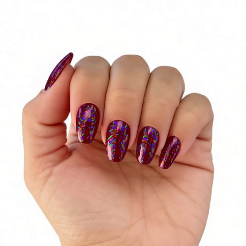Preview Holographic Nails on Photo