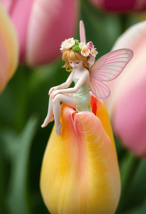 The Flower Crown Bedecked Fairy: Celebrating Spring