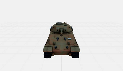 Old Tank 3D Model